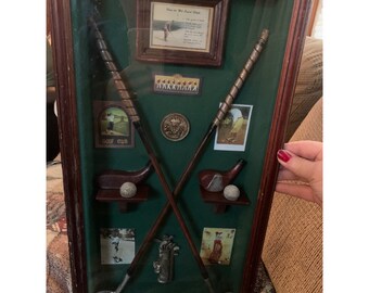 Putter Shadow Box Golf Putter Shadow Box | Etsy