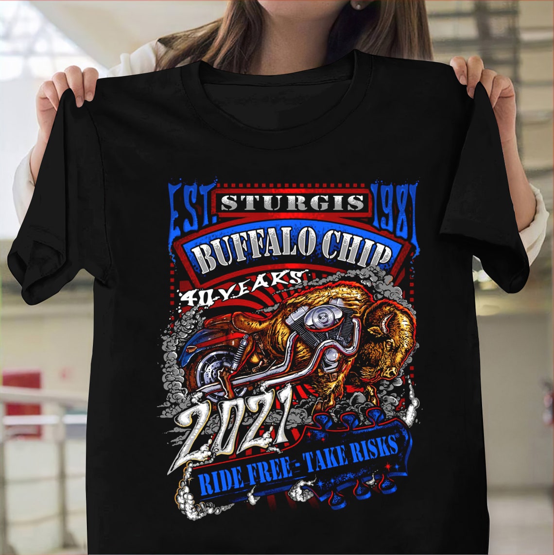 2021 Sturgis Rally Tshirt Motorcycle Rally Shirt 2021 Etsy