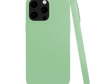 RadEnergy Shungite iPhone Case, EMF Protection, Liquid Silicone Cover (Green)
