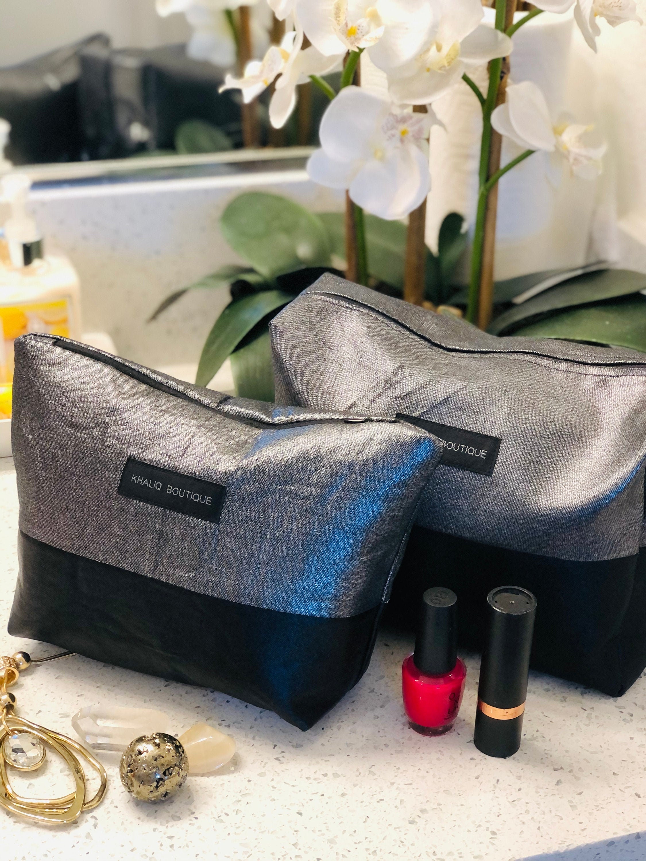 Makeup Bag Set Etsy