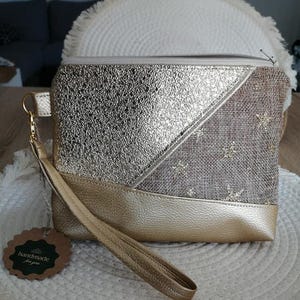 SAC A MAIN de SOIREE design avec dragonne 3 modèles
