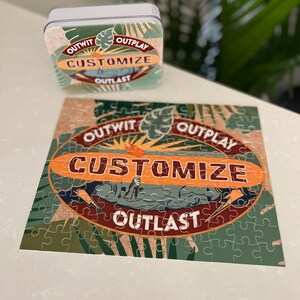 Survivor Puzzle CUSTOMIZABLE Survivor Jigsaw Survivor - Etsy