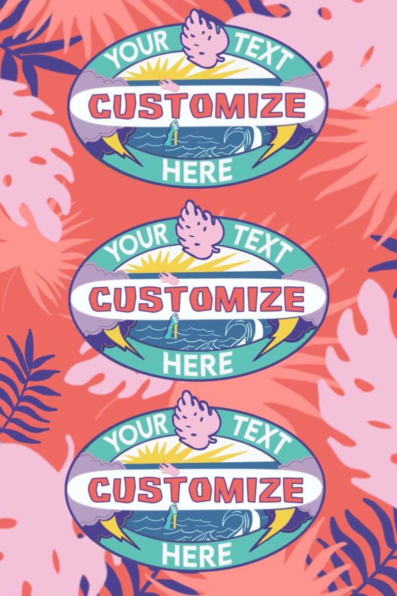 Survivor Themed Neck Gaiter CUSTOM Personalized Neck Gaiter Etsy