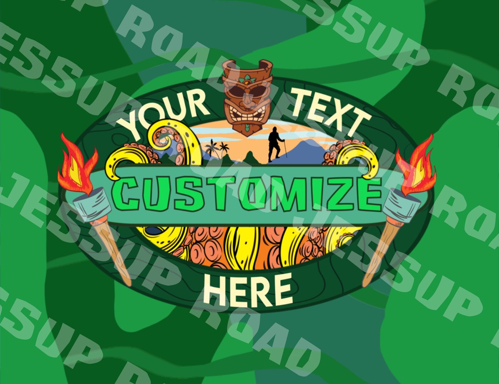 Survivor 43 Themed Puzzle CUSTOMIZABLE Survivor Jigsaw Etsy