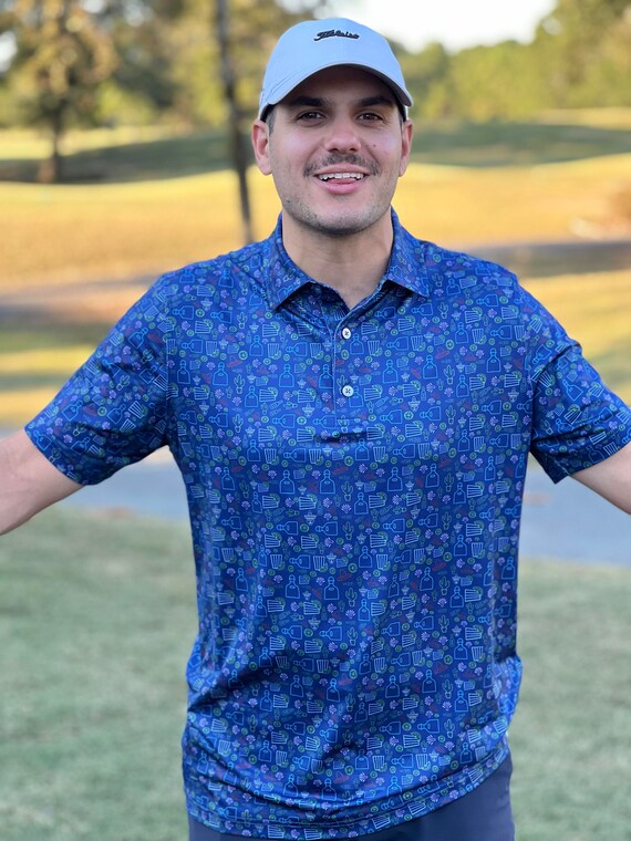 Men s Valentine Gift Men s Polo Golf Polo Fiesta Shirt Tequila
