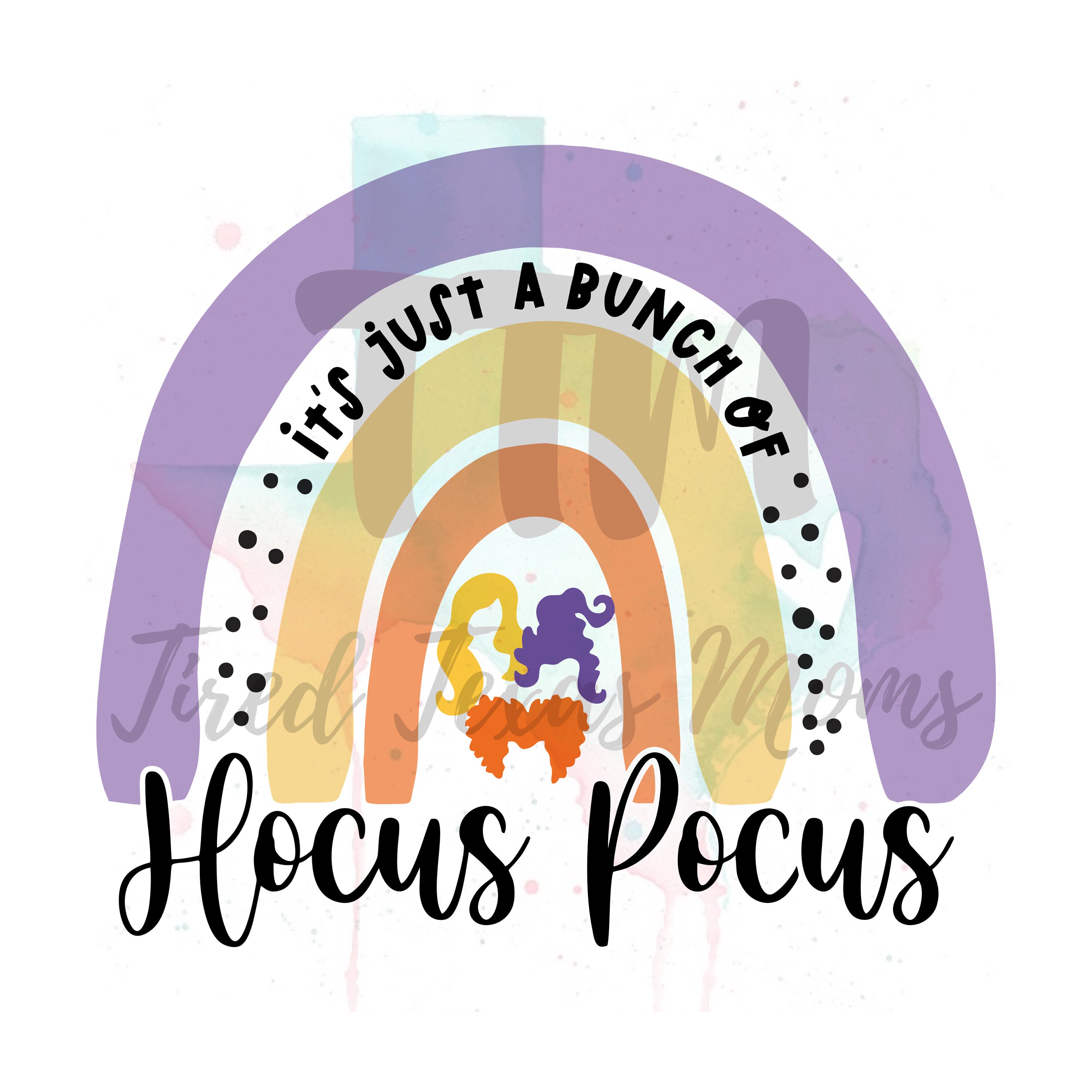 Its just a bunch of hocus pocus sublimation transfer Etsy
