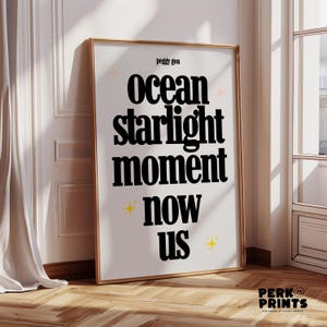 Plakat artystyczny inspirowany piosenką Peggy Gou Starry Night | Dekoracje dla miłośników muzyki | Nowoczesna sztuka ścienna | Taniec i klimaty festiwalowe | Niepowtarzalny prezent dla domu EDM