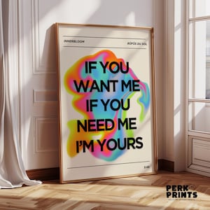 Innerbloom Poster für Rufus Du Sol Lovers Perfekte Wandkunst für Haus EDM | Festival Rave Kunst Dekor | Ideales Geschenk für Musikliebhaber