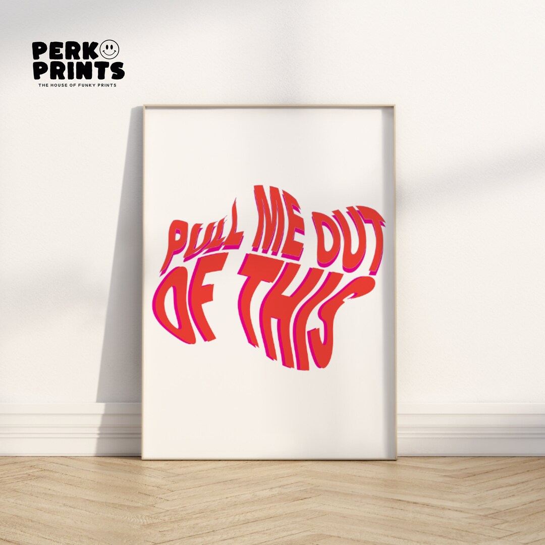 Pull Me Out of This Inspired by Fred Again & Delilah Montagu Red