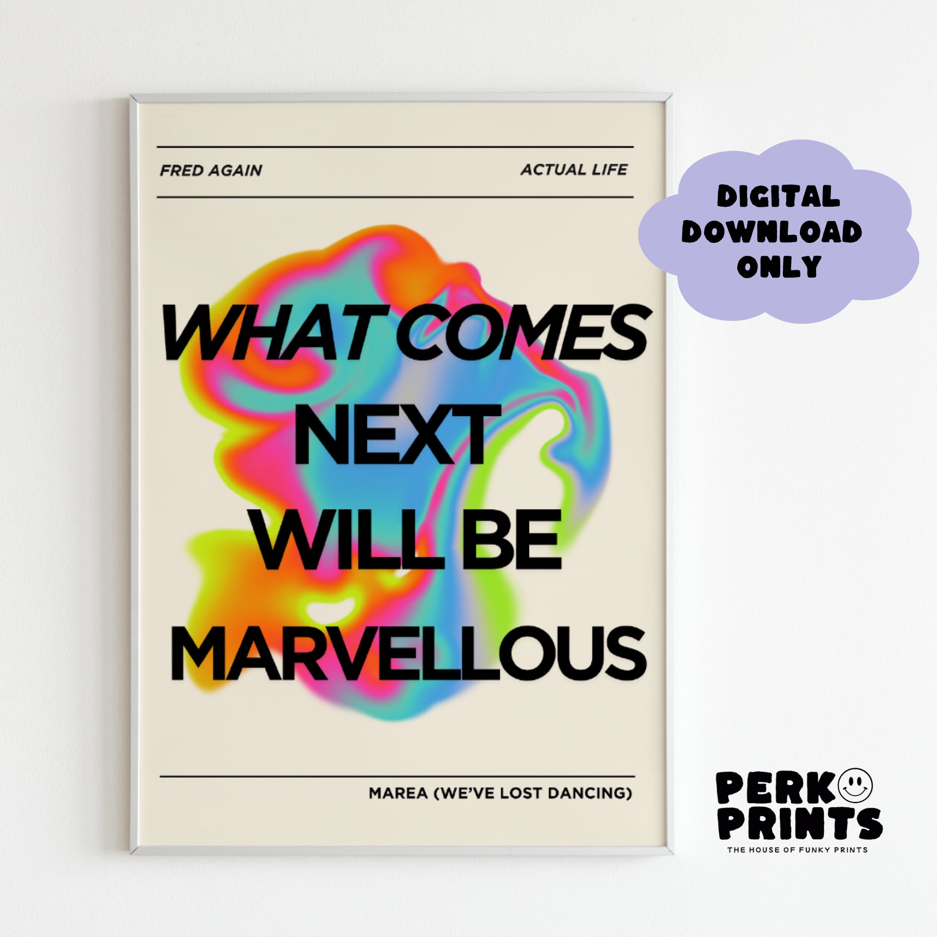 Fred Again Poster - Etsy