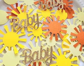 Sunshine confetti,You are my sunshine confetti,Sunshine cupcake topper,You are my sunshine baby shower,You are my sunshine birthday decor