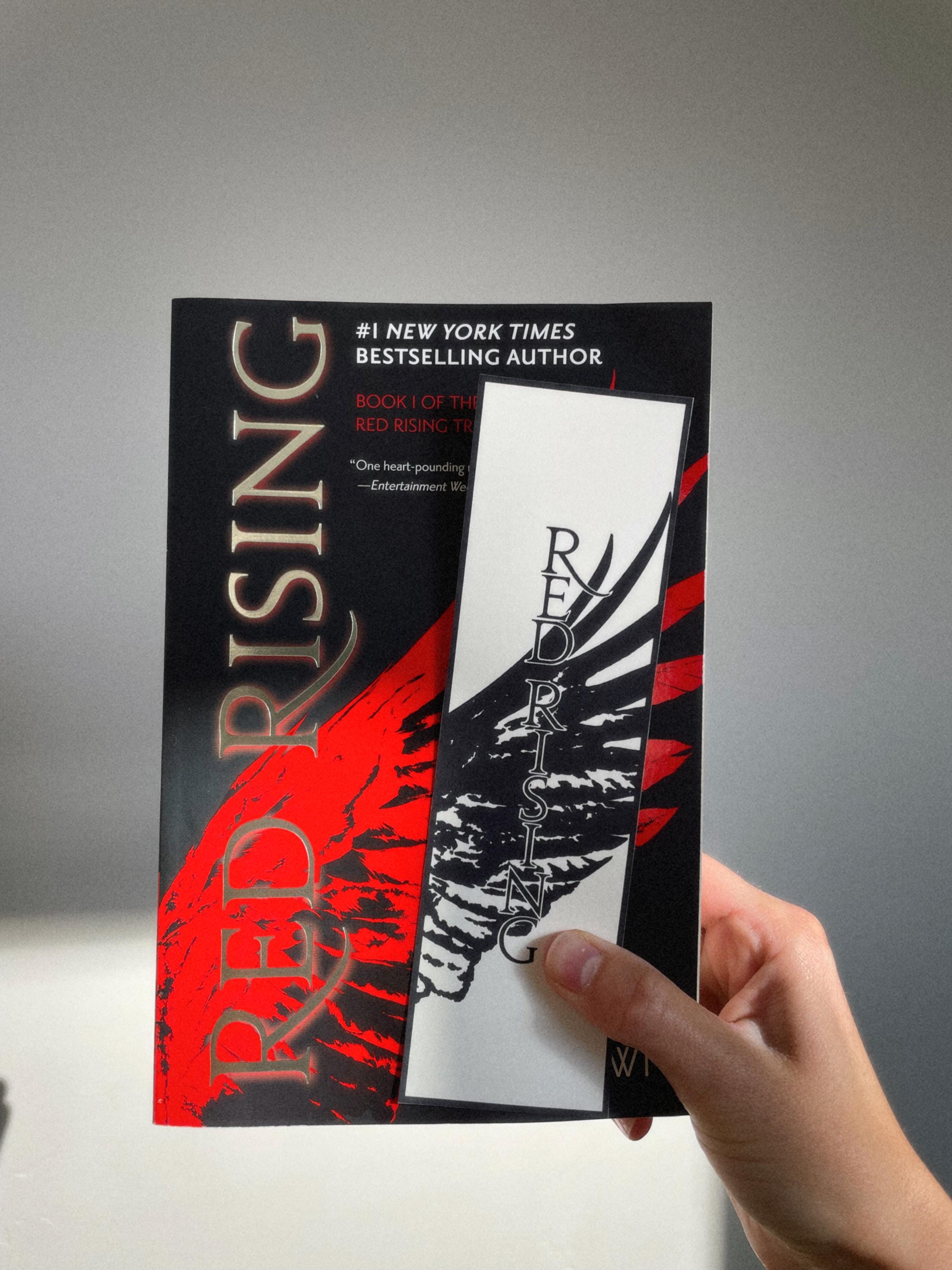 Red Rising Bookmark Print Set of 6 Printable Red Rising Bookmarks - Etsy