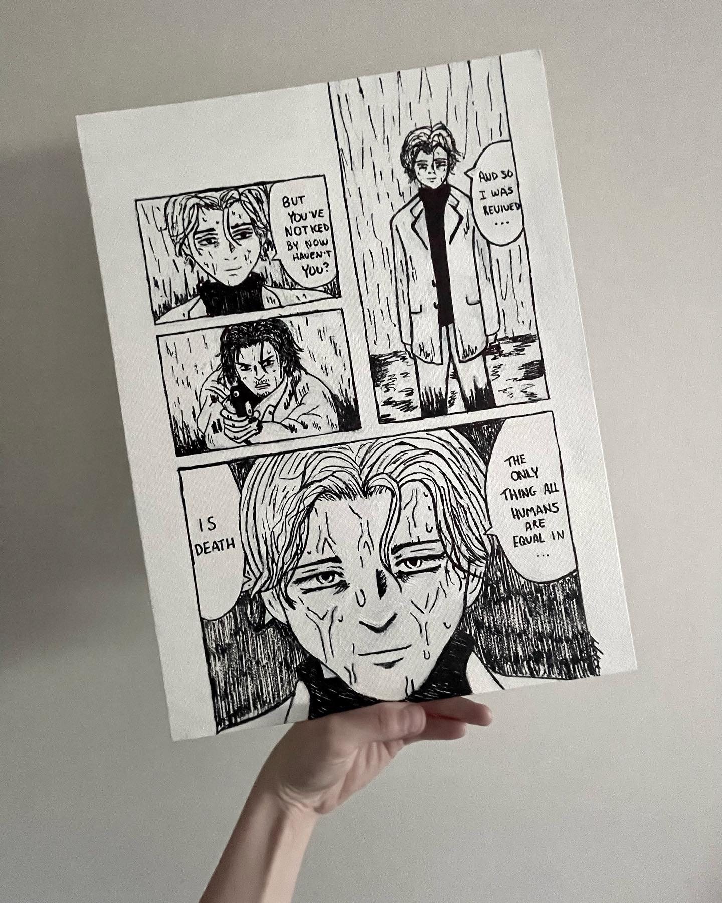 Johan Liebert Monster Manga Art - Etsy