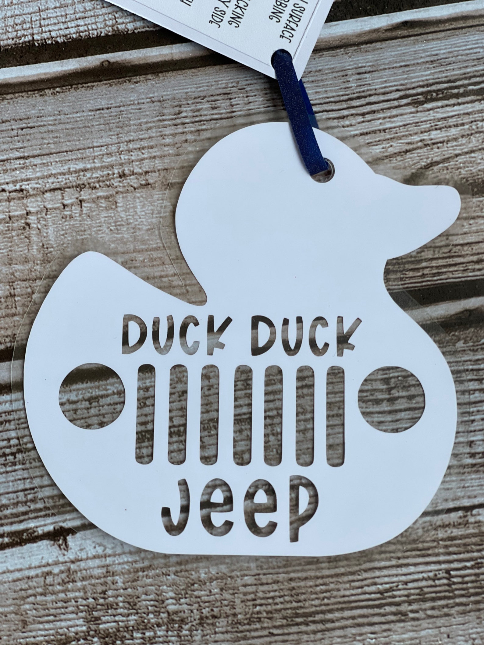 Duck Duck Jeep Tagging Decals Etsy