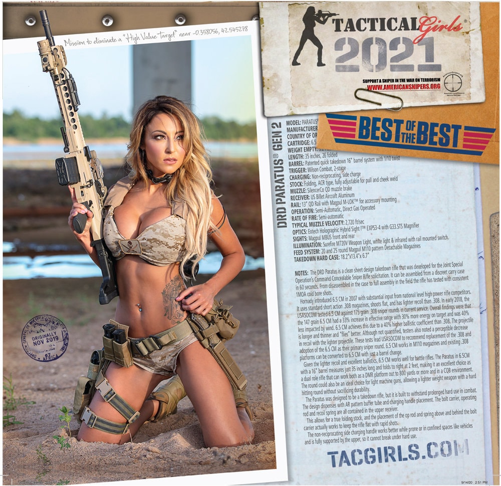 2020 Tactical Girls Calendar Playing Cards Airsoft Hunter Soldier USMC