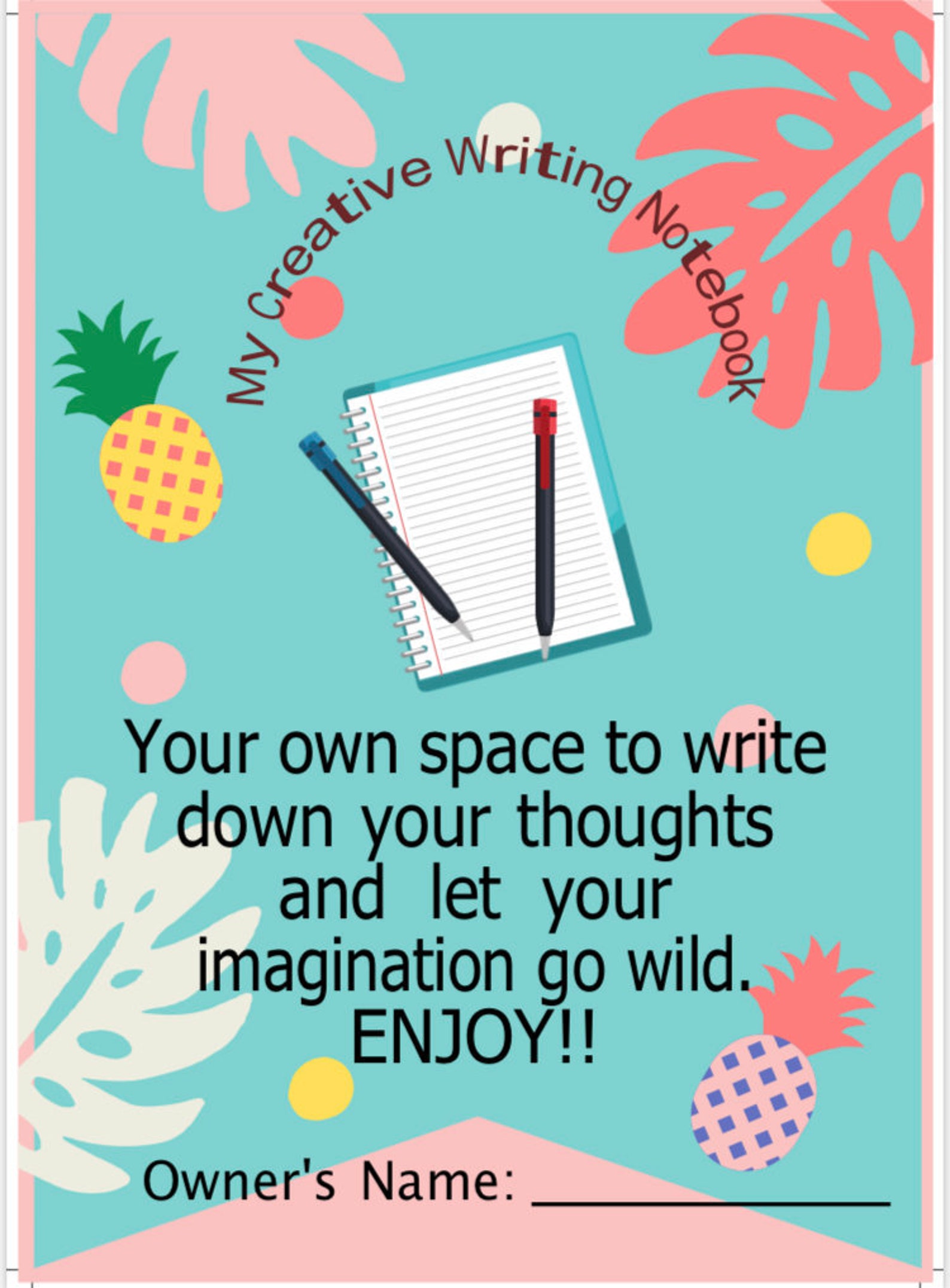 creative writing journal online