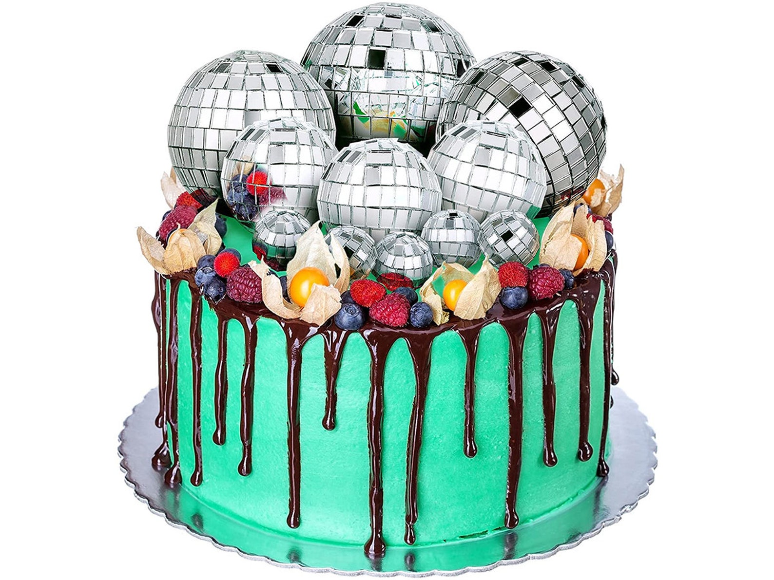 Disco Ball Theme Cake at Abraham Duckett blog