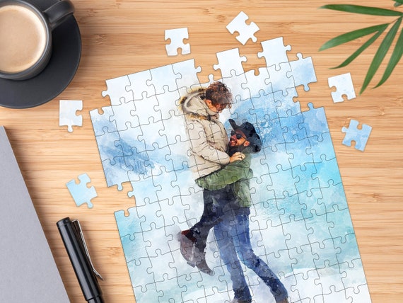 Custom Photo Puzzle 500 Pieces – Personalized Jigsaw From Your Pictures, Great Gift For Birthdays, Weddings & Holidays - View #10