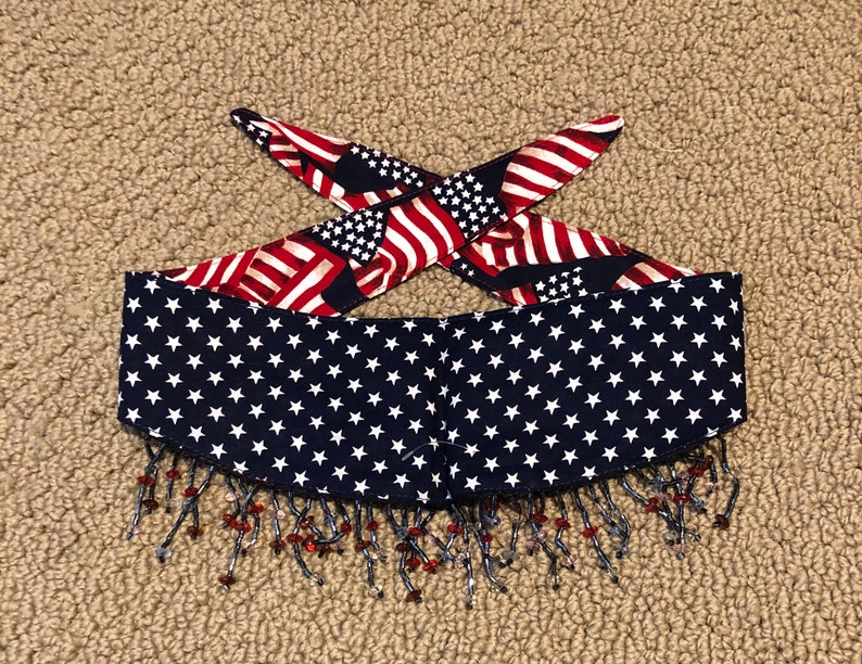 Handmade Reversible Pet Bandanas