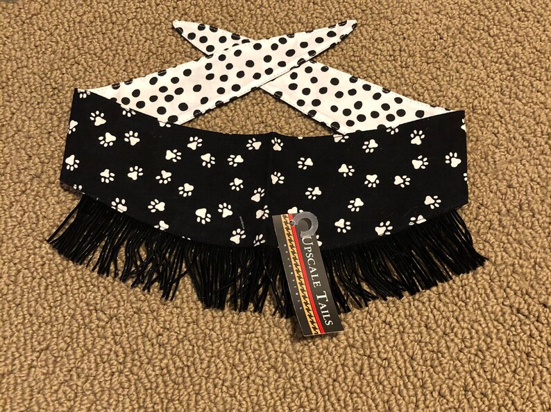 Handmade Reversible Pet Bandanas