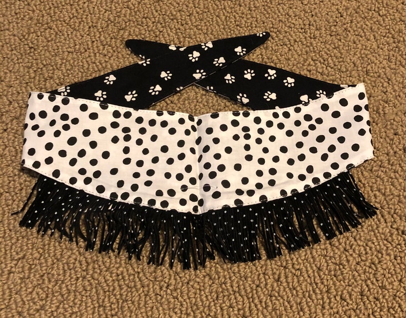 Handmade Reversible Pet Bandanas