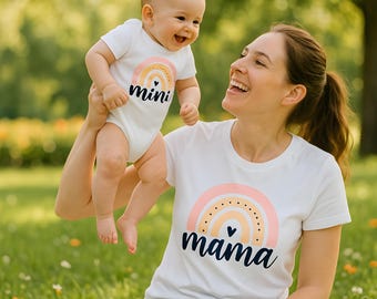 Bijpassende familieset voor moeder en baby