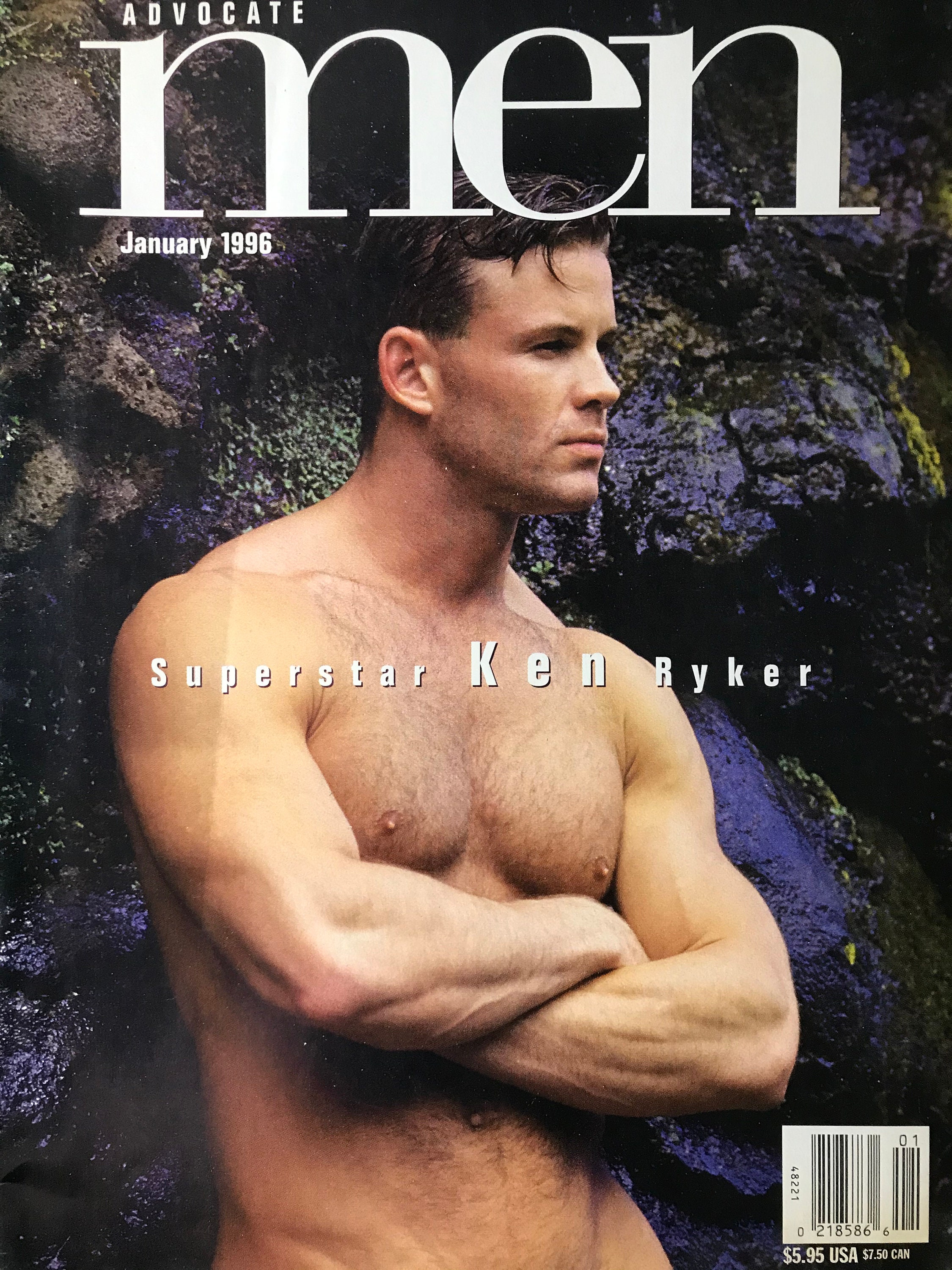 Advocate Men Magazine Januar 1996 Ken Ryker Etsy
