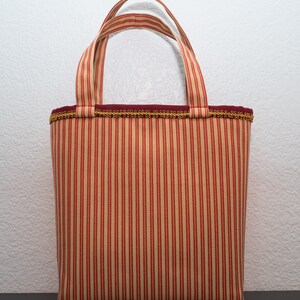 Red and Gold Tote Bag