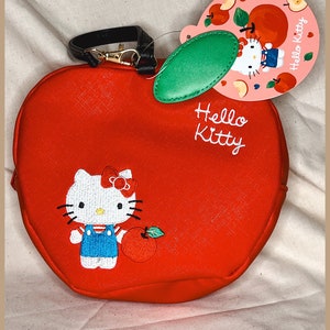 Hello Kitty Apple Die Cut Wristlet Bag/Pouch image 1
