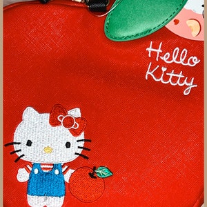 Hello Kitty Apple Die Cut Wristlet Bag/Pouch image 2