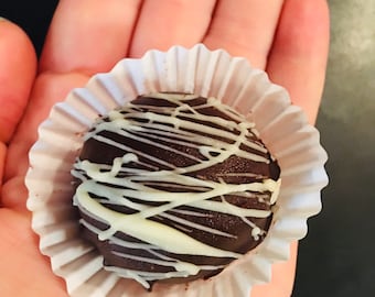 Guilt free dark Chocolate Truffles