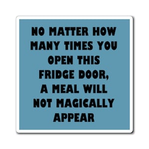 Funny Kitchen Refrigerator Magnet