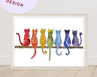 Schönes Geschenk für Katzenliebhaber und Katzenliebhaber