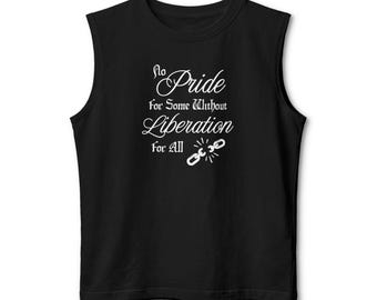 Liberation For All [Pride 2026] - Unisex Jersey Muscle Tank