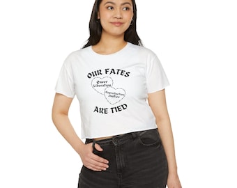 Our Fates Are Tied - Crop Top