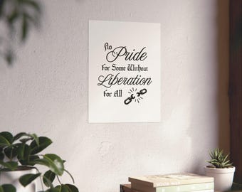 Liberation For All [Pride 2026] - Fine Art Posters