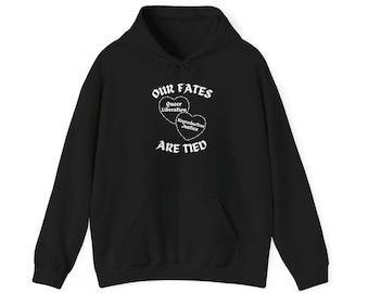 Our Fates Are Tied - Unisex Heavy Blend™ Hooded Sweatshirt