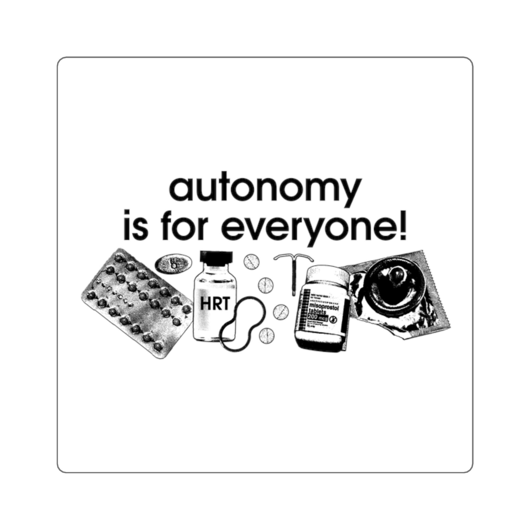 Professional Autonomy Sticker Autonomy is for Everyone Sticker - Etsy