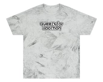 Queers for Abortion - Unisex Color Blast T-Shirt