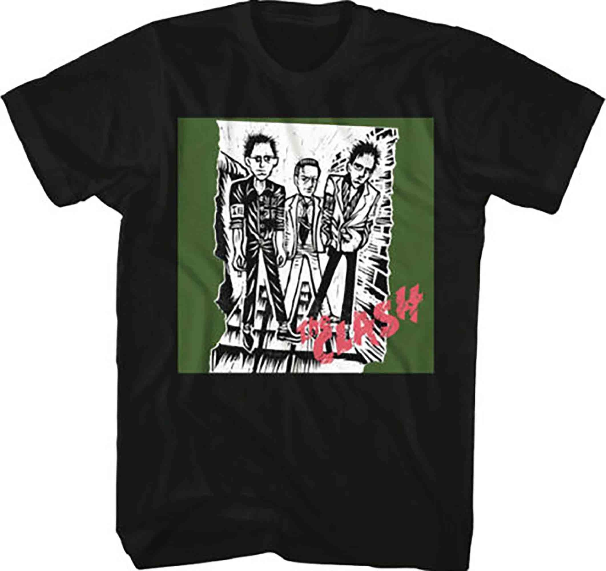 Discover The Clash - 1st Album Clash Logo - T Shirt Brand N€W - Official