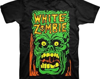 White Zombie Monster Yell T Shirt New Official Jsr Merchandise Rob Zombie