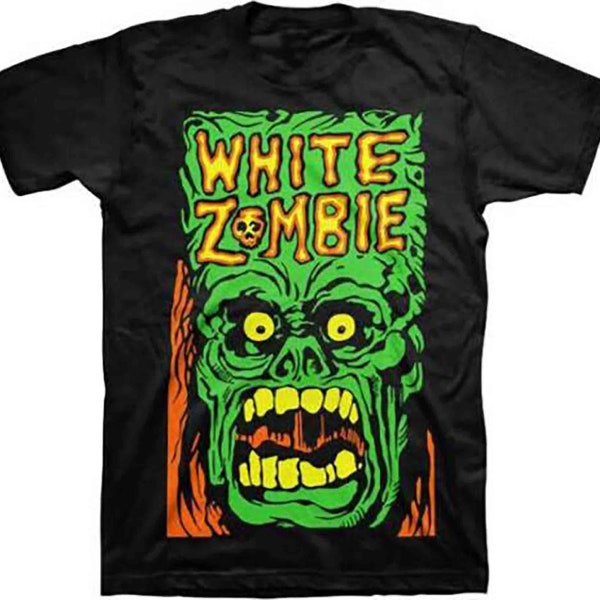 White Zombie Monster Yell T Shirt New Official Jsr Merchandise Rob Zombie