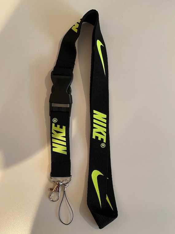 neon nike lanyard