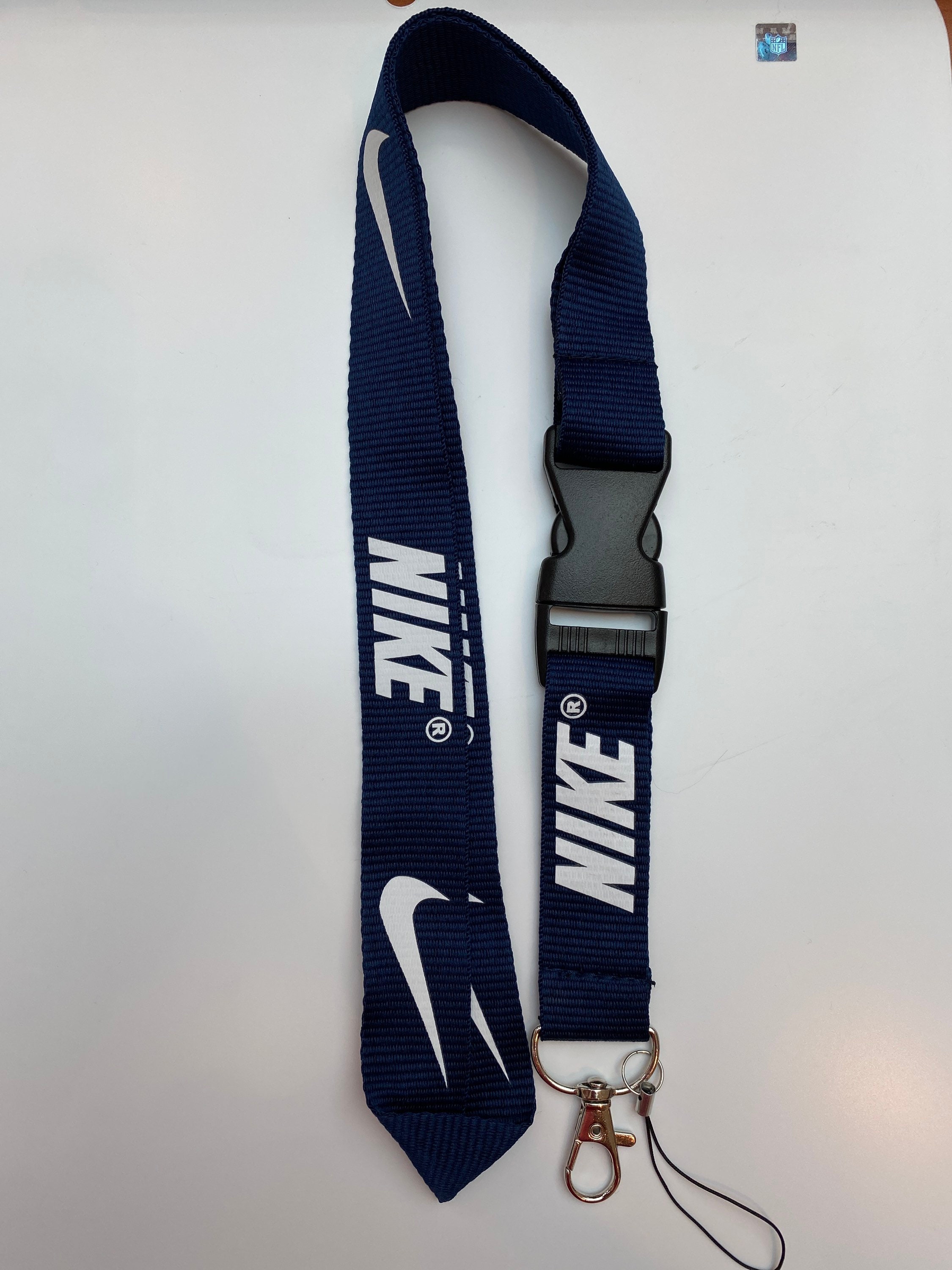navy nike lanyard