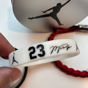 wristband promoted by michael jordan