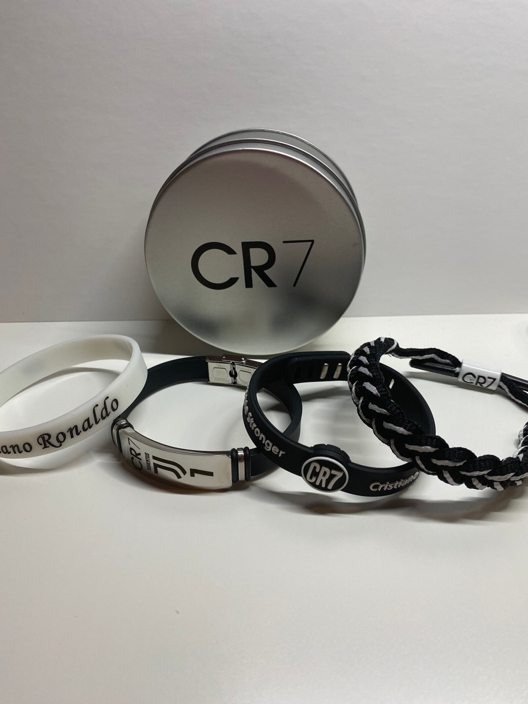 Cristiano Ronaldo 7 Juventus FC Wristband Set of 4 Bracelet Etsy