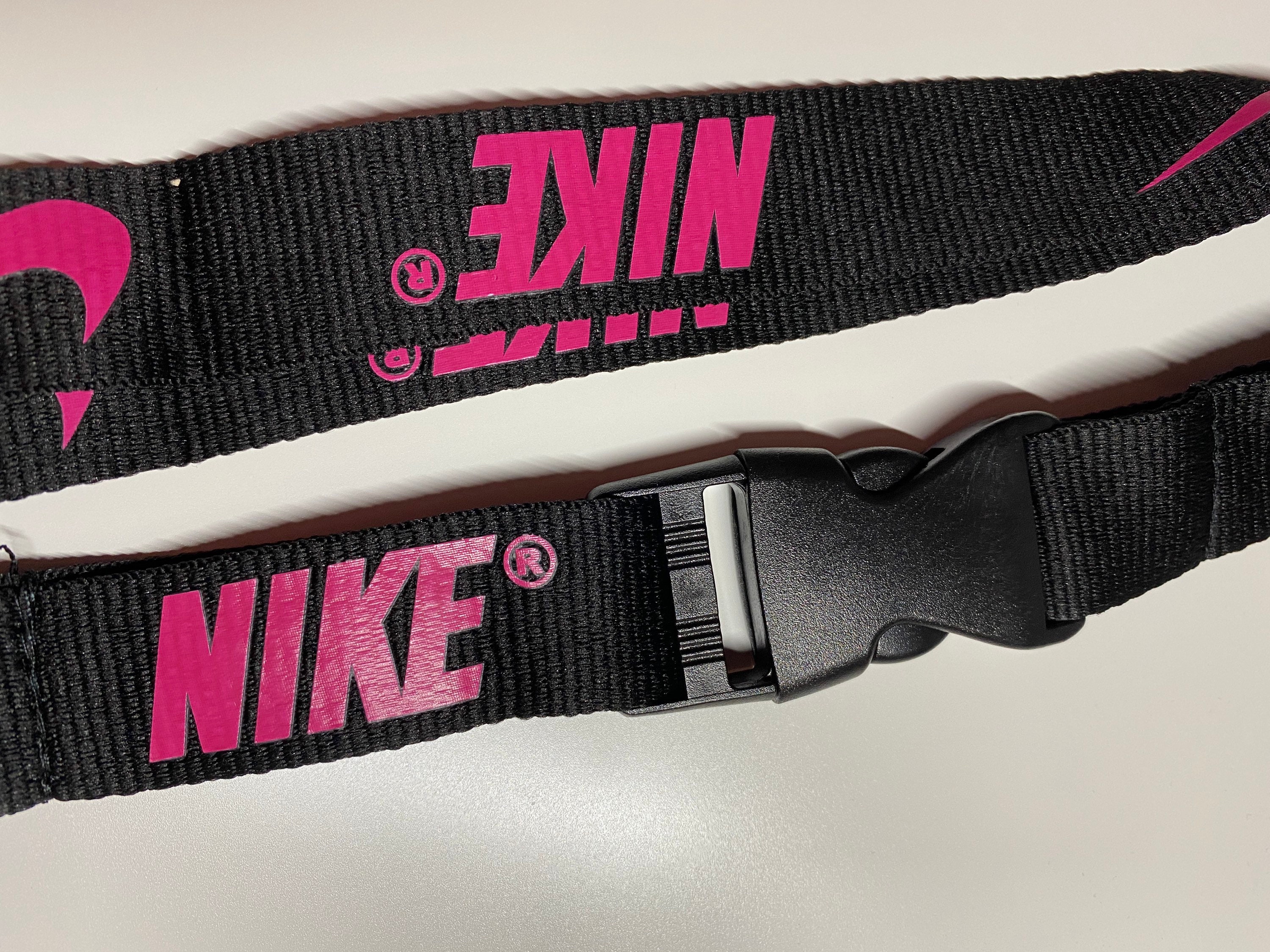 nike keychain pink