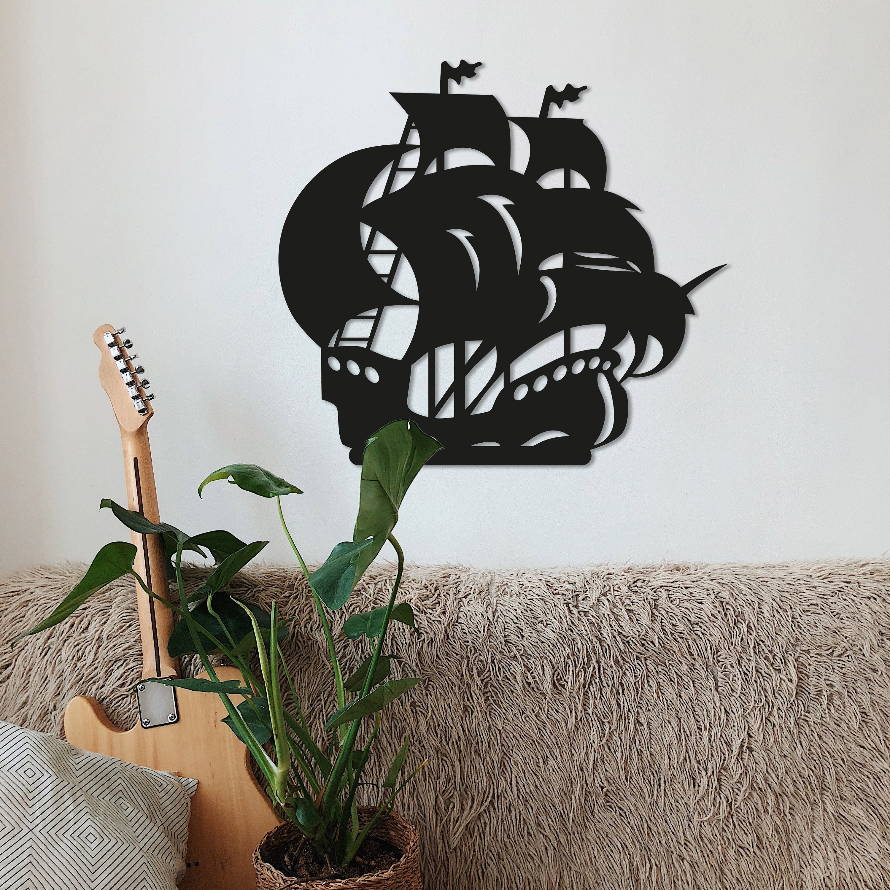 Ship Metal Wall Art Ship Metal Wall Decor Yacht Decor Etsy