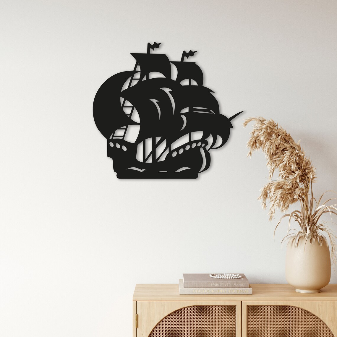 Ship Metal Wall Art Ship Metal Wall Decor Yacht Decor | Etsy