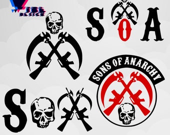Download Sons Of Anarchy Svg Etsy